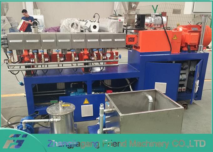 De parallelle Tweelingmachine van de Schroefextruder, Pp-de Capaciteit van de Extrudermachine 100~500kg/H