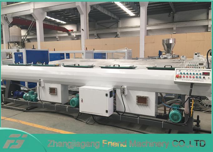HDPE PPR PE van de de Pijpuitdrijving van pvc de Plastic Extruder die van de de Lijnbuis Machine maken 0