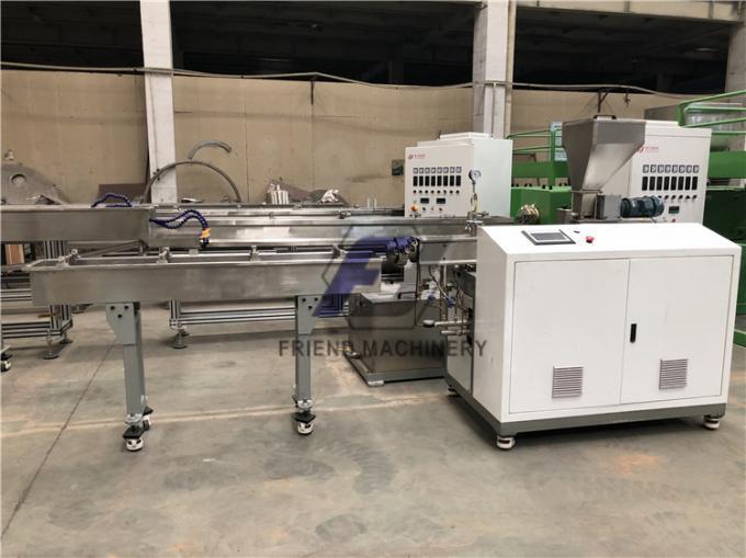 Mini Parallel HUISDIER Plastic Dubbel de Schroefhuisdier die van de Recyclingslijn Machine pelletiseren 1