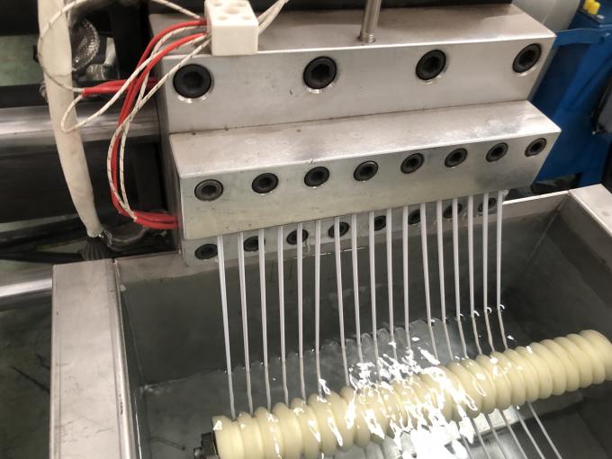 SGS het Huisdierenvlokken die van de Korrelingsuitdrijving Machine voor Afvalplastiek pelletiseren 0