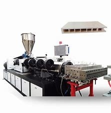 Good price de houten-plastic PE Extruder van de Schroefwpc van Poederplasticization Tweeling online