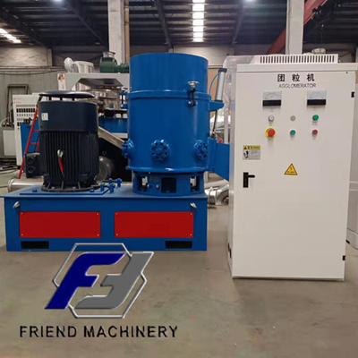 Good price 800kg/H afval de Plastic Machine van de Recyclingsagglomerator Plastic Maalmachine online