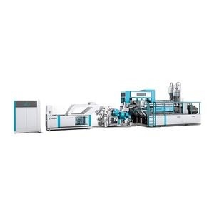 Goede prijs. Drie Lagen Plastic Productielijn klampen zich Film Makend tot Machine Automatische Rek het Maken van Machines filmen vast online