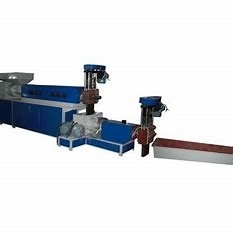 Good price kegel tweelingpvc die van de schroef Heet Besnoeiing de harde korrels van de Machineextruder pelletiseren online