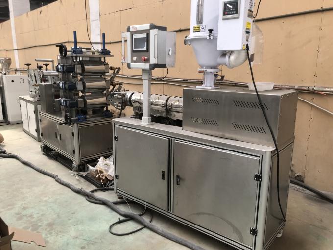 Laboratoriumtype Mini Plastic Sheet Extruder Machine 200kg/H 1