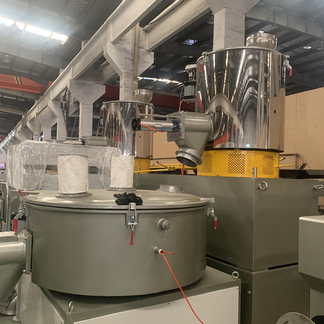 6mm Machine van de GEWICHTS de Roestvrije Plastic Mixer met Natuurlijk Uitlaat Vacuümsysteem 0