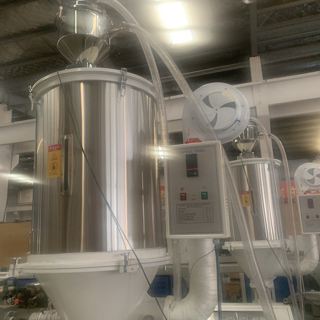 Enige Schroefpla HDPE Waterpijpextruder 100kg/H 5