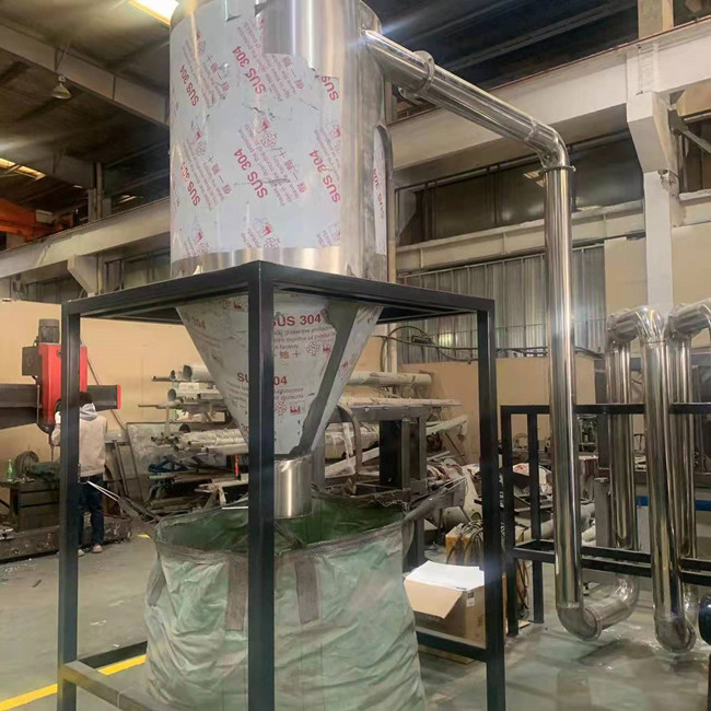 500kg/H spaanderhuisdier Plastic Recycling Gebeëindigde Recyclingslijn 14mm 5